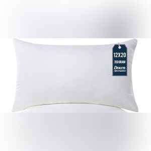 🌙 RR2-C - 12”x20” 1 Utopia Alternative White Pillow insert